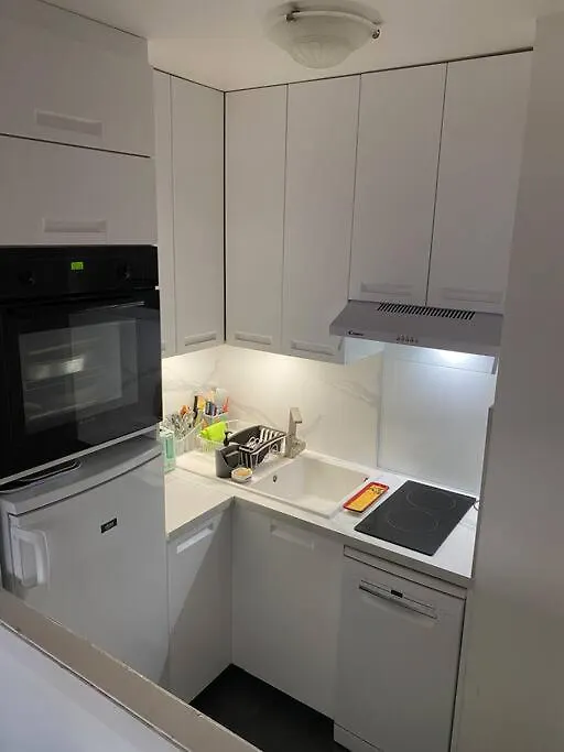 2 Room Flat With Sea View, Private Parking, Swimming Pool, And Ac Cagnes-sur-Mer