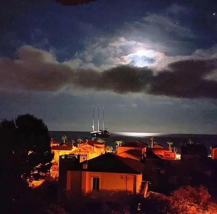Apartment 2 Room Flat With Sea View, Private Parking, Swimming Pool, And Ac Cagnes-sur-Mer France