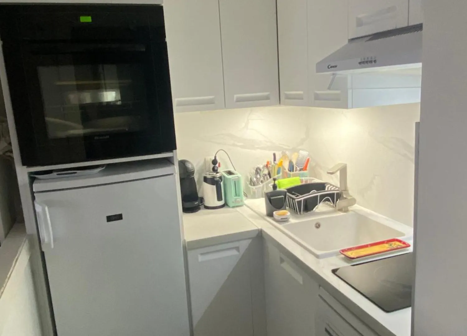 2 Room Flat With Sea View, Private Parking, Swimming Pool, And Ac カーニュ・シュル・メール